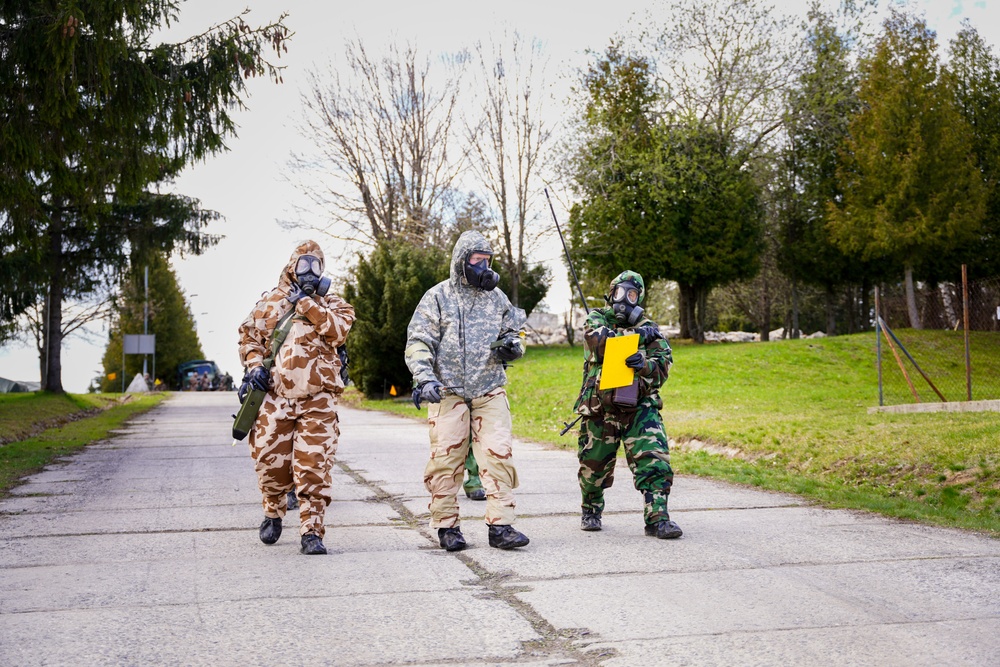 Indiana National Guard’s 438th Chemical Company Participate in Toxic Lance 2023