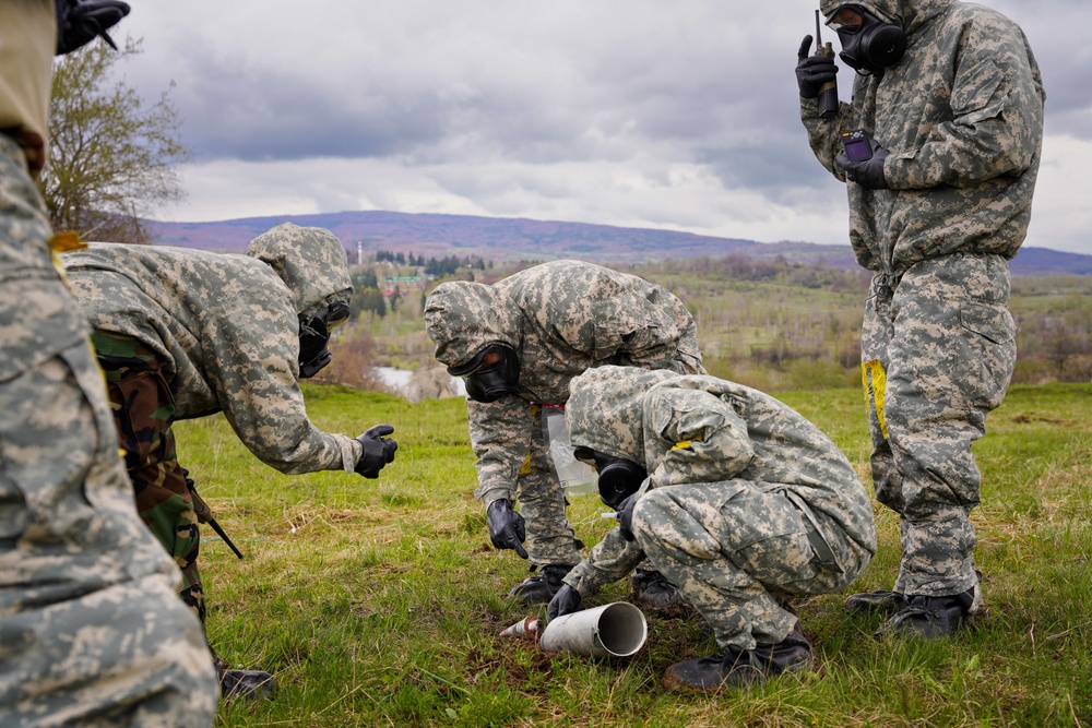 Indiana National Guard’s 438th Chemical Company Participate in Toxic Lance 2023