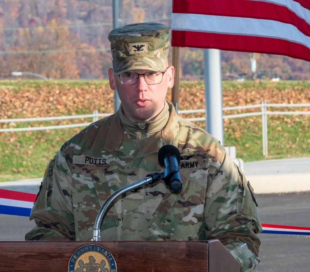 Fort Indiantown Gap dedicates new main access control point