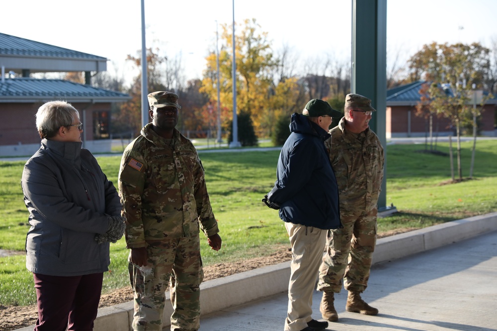 Grand opening of main access control gate at Fort Indiantown Gap