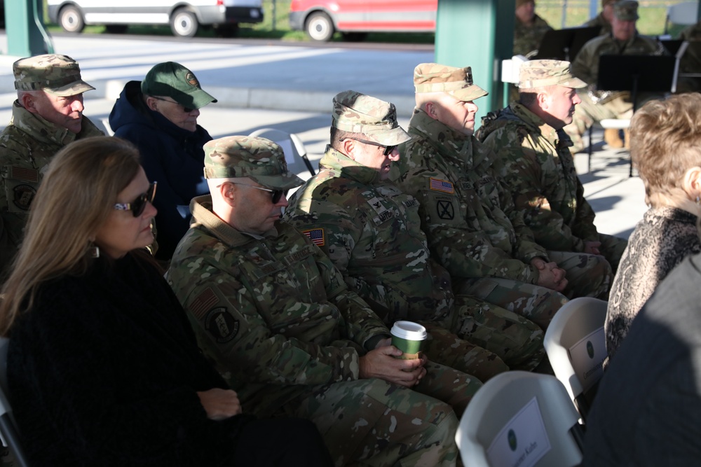 Grand opening of main access control gate at Fort Indiantown Gap