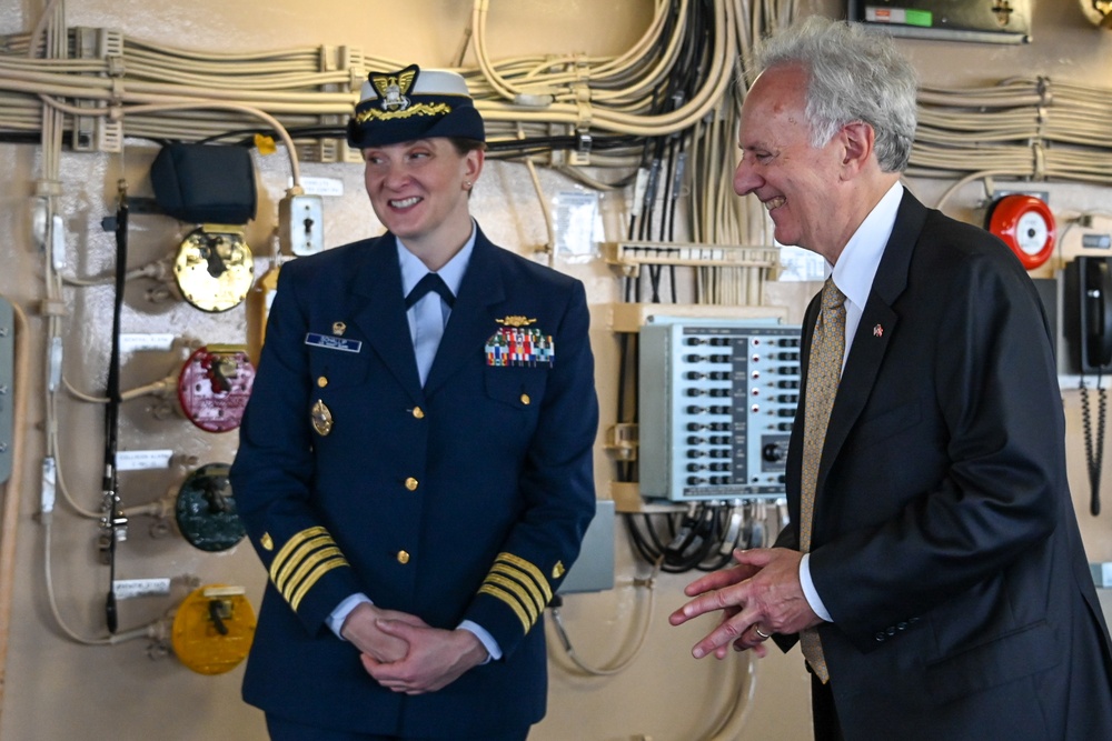 Coast Guard Cutter Healy port call in Copenhagen