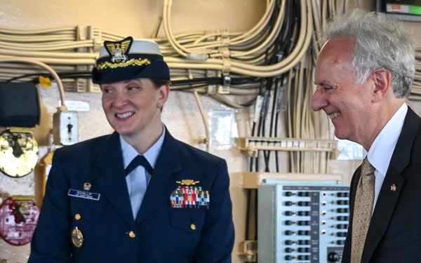 Coast Guard Cutter Healy port call in Copenhagen