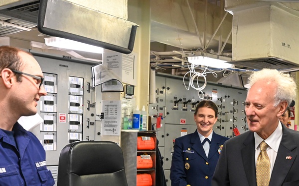 Coast Guard Cutter Healy port call in Copenhagen
