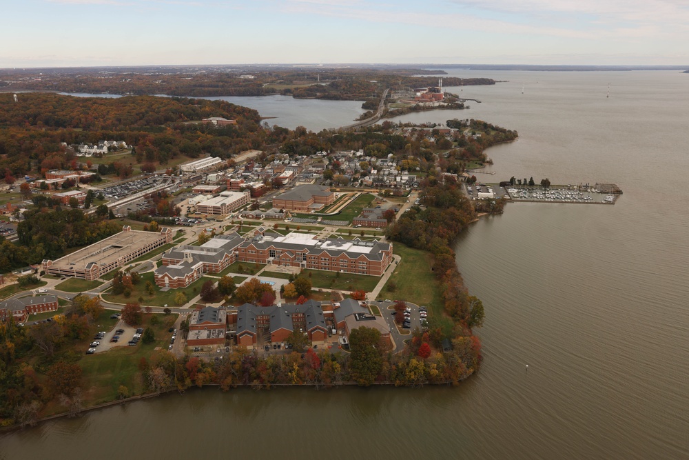 A Bird’s-eye view of the Marine Corps University