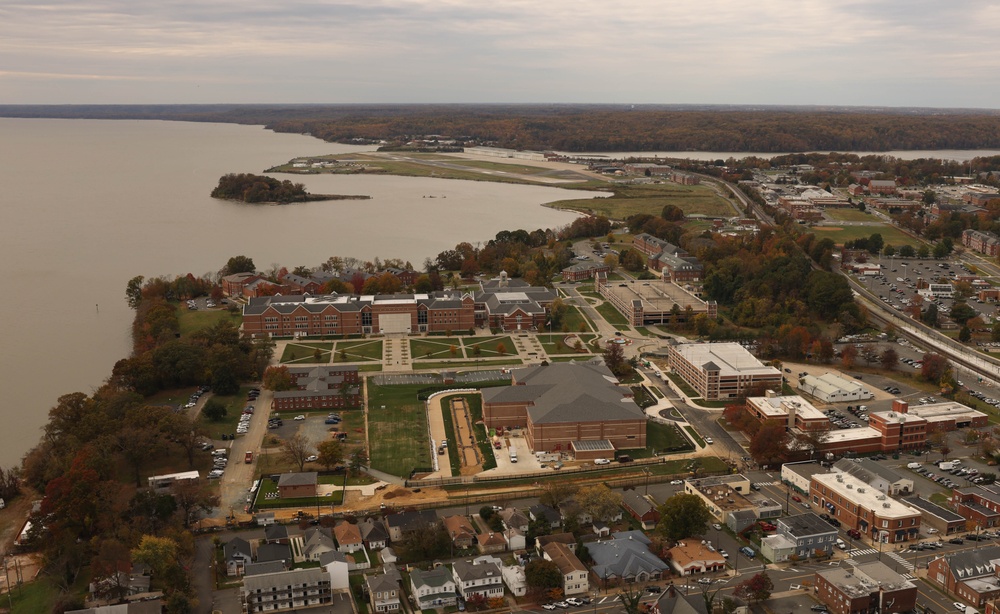 A Bird’s-eye view of the Marine Corps University