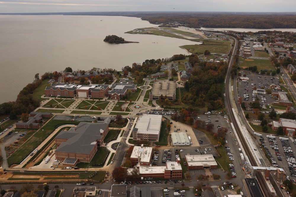 A Bird’s-eye view of the Marine Corps University