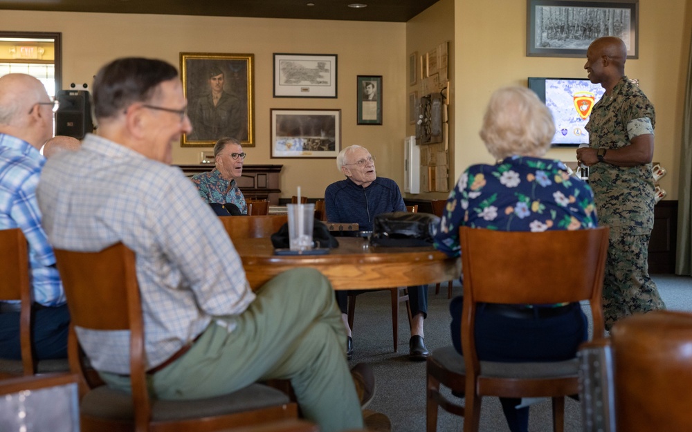 U.S. Marine Corps Vietnam veterans reunite after 57 years at The Basic School