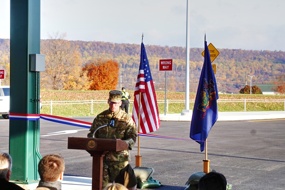 Ft. Indiantown Gap Ribbon-Cutting Ceremony for New Access Control Point