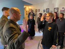 Jack Lowe earns title of Honorary Marine