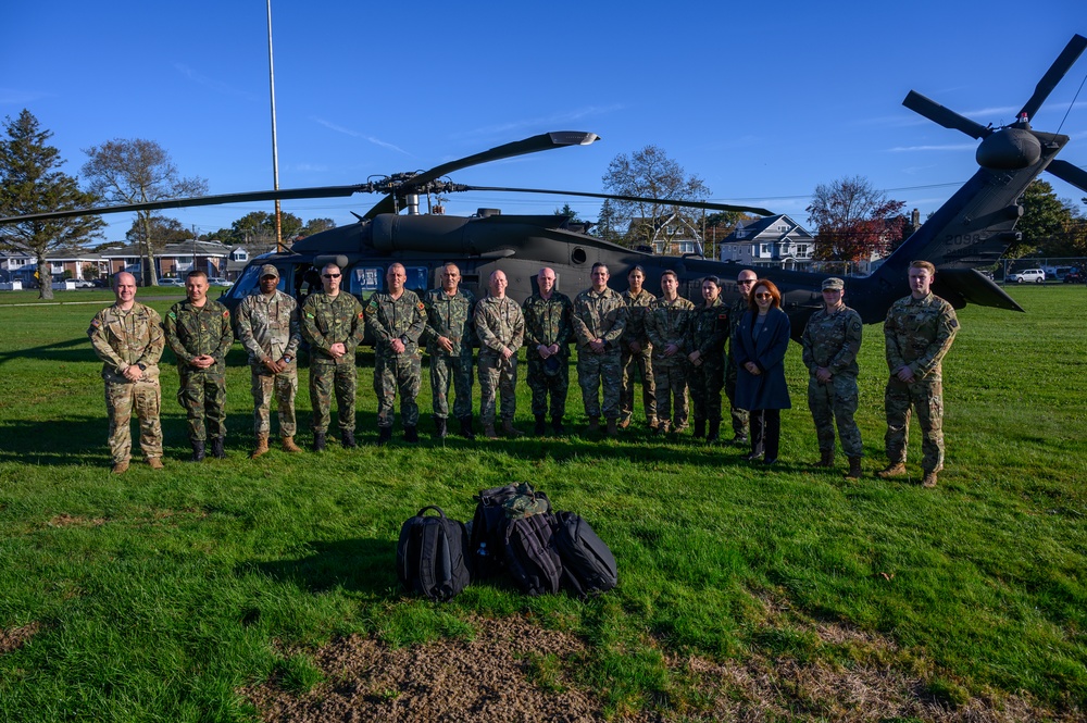 Albanian Armed Forces staff tours NJNG facilities