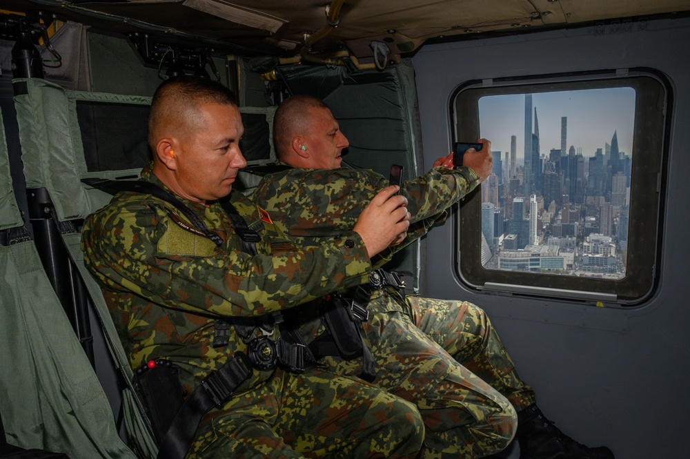 Albanian Armed Forces staff tours NJNG facilities
