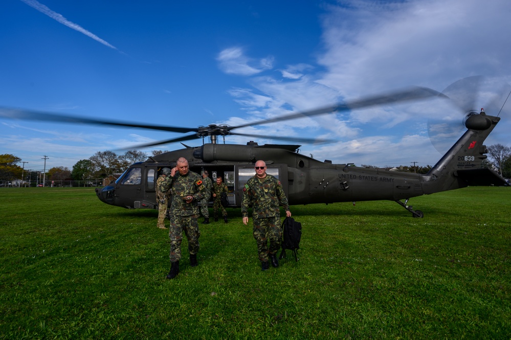Albanian Armed Forces staff tours NJNG facilities