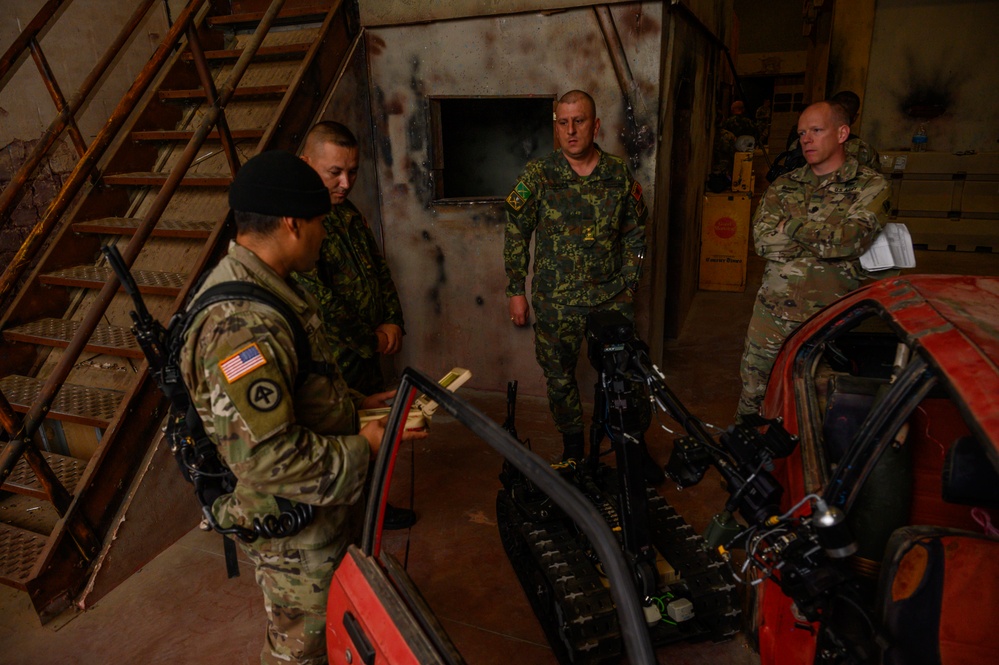 Albanian Armed Forces staff tours NJNG facilities