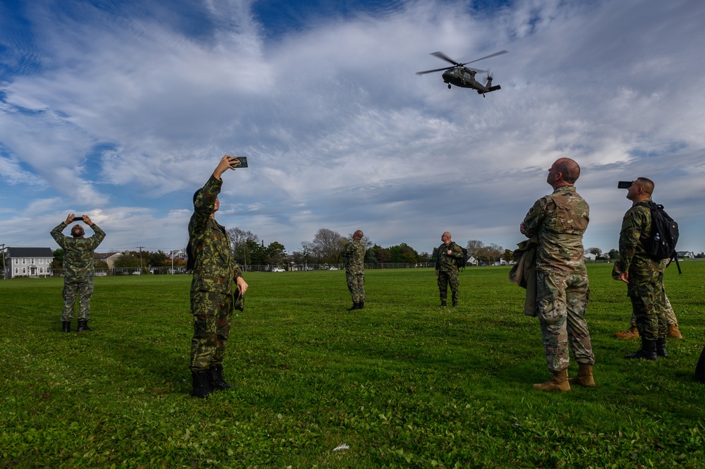Albanian Armed Forces staff tours NJNG facilities