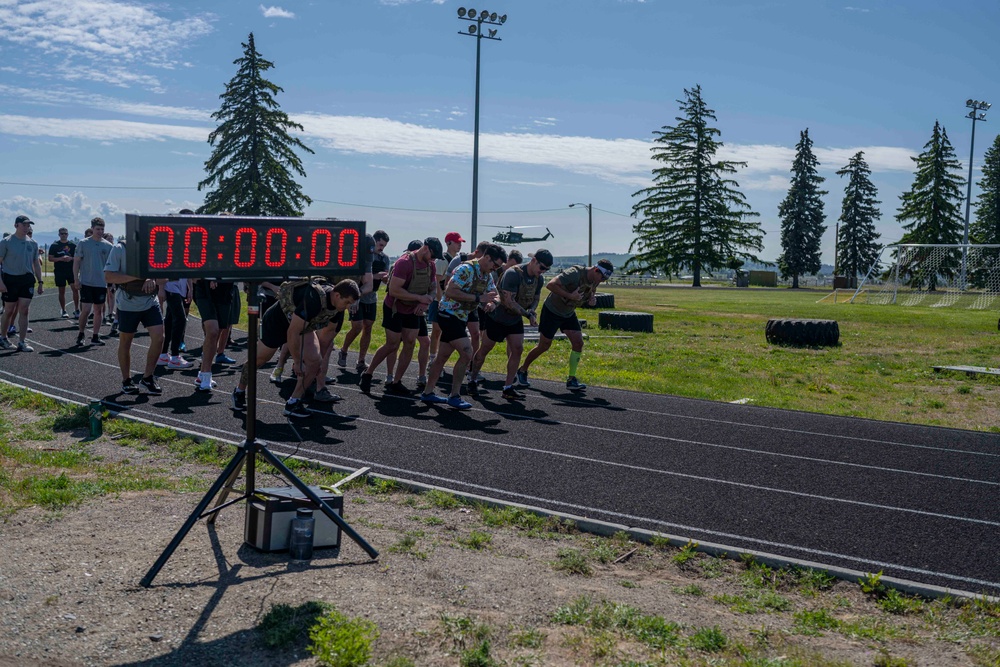 Fairchild AFB Members Participate in Annual Murph Challenge