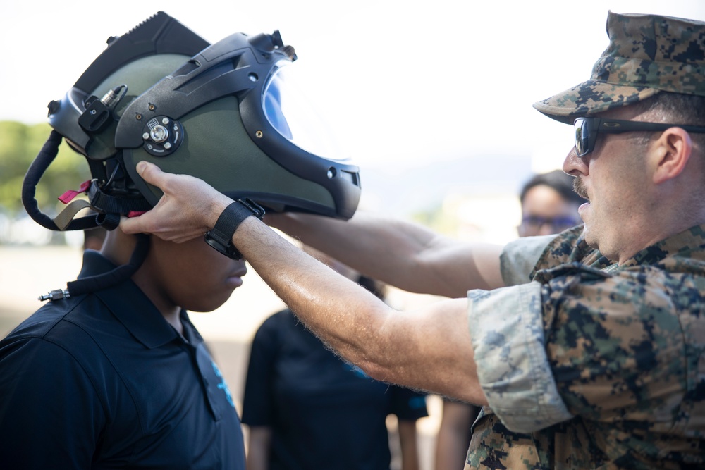 Class is in Session: Kapolei High School JROTC Cadets Visit MCBH