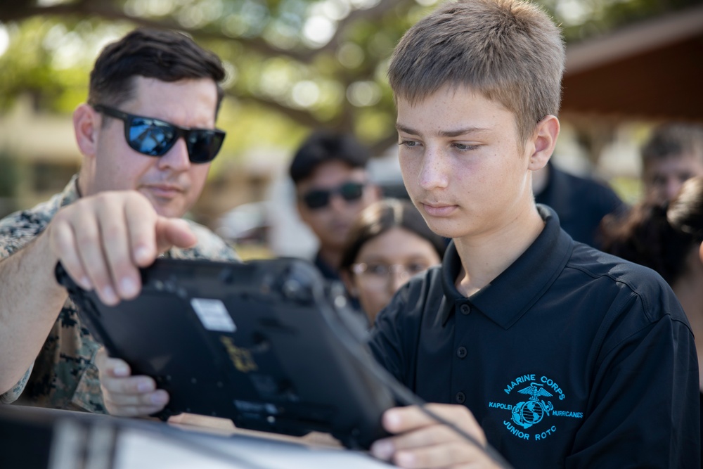 Class is in Session: Kapolei High School JROTC Cadets Visit MCBH