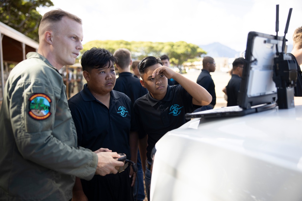 Class is in Session: Kapolei High School JROTC Cadets Visit MCBH