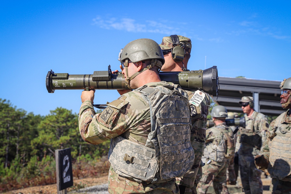 Shoulder-Launched Munitions training