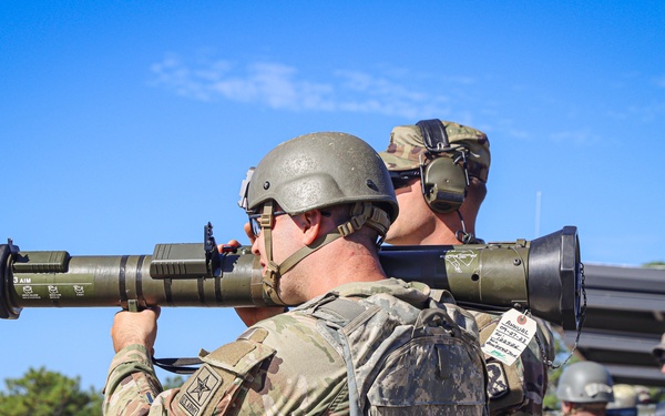 Shoulder-Launched Munitions training