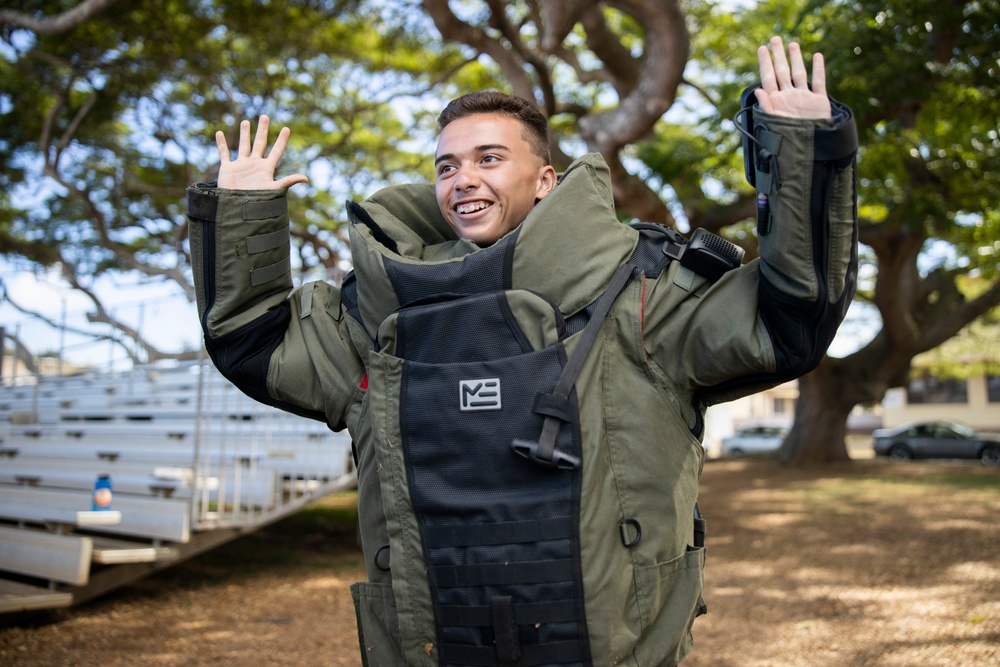 Class is in Session: Kapolei High School JROTC Cadets Visit MCBH