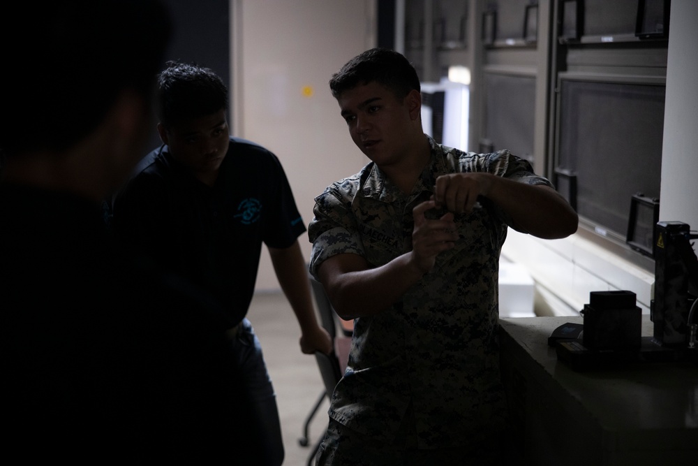 Class is in Session: Kapolei High School JROTC Cadets Visit MCBH