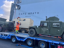 21st TSC, 839th Transportation Battalion and “Rakkasans” project power through the Port of Livorno