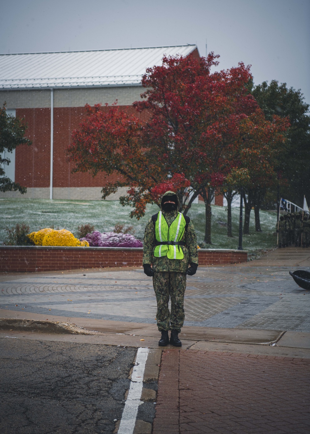 Recruits March At Recruit Training Command