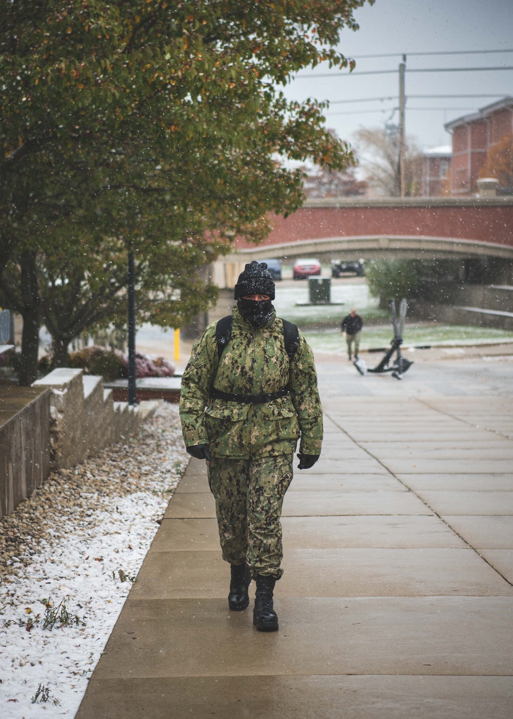 Recruits March At Recruit Training Command