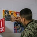 Recruits Decorate Brick At Recruit Training Command