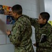 Recruits Decorate Brick At Recruit Training Command