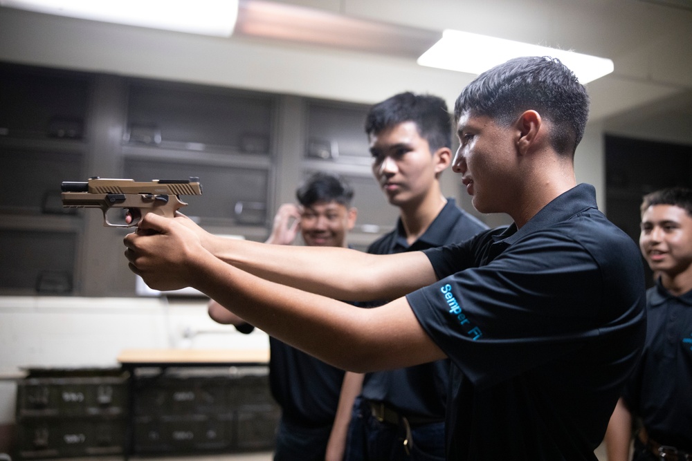 Class is in Session: Kapolei High School JROTC Cadets Visit MCBH