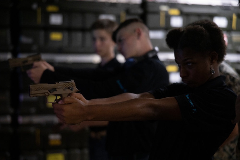 Class is in Session: Kapolei High School JROTC Cadets Visit MCBH