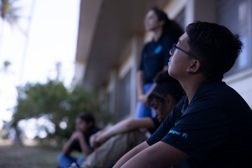 Class is in Session: Kapolei High School JROTC Cadets Visit MCBH