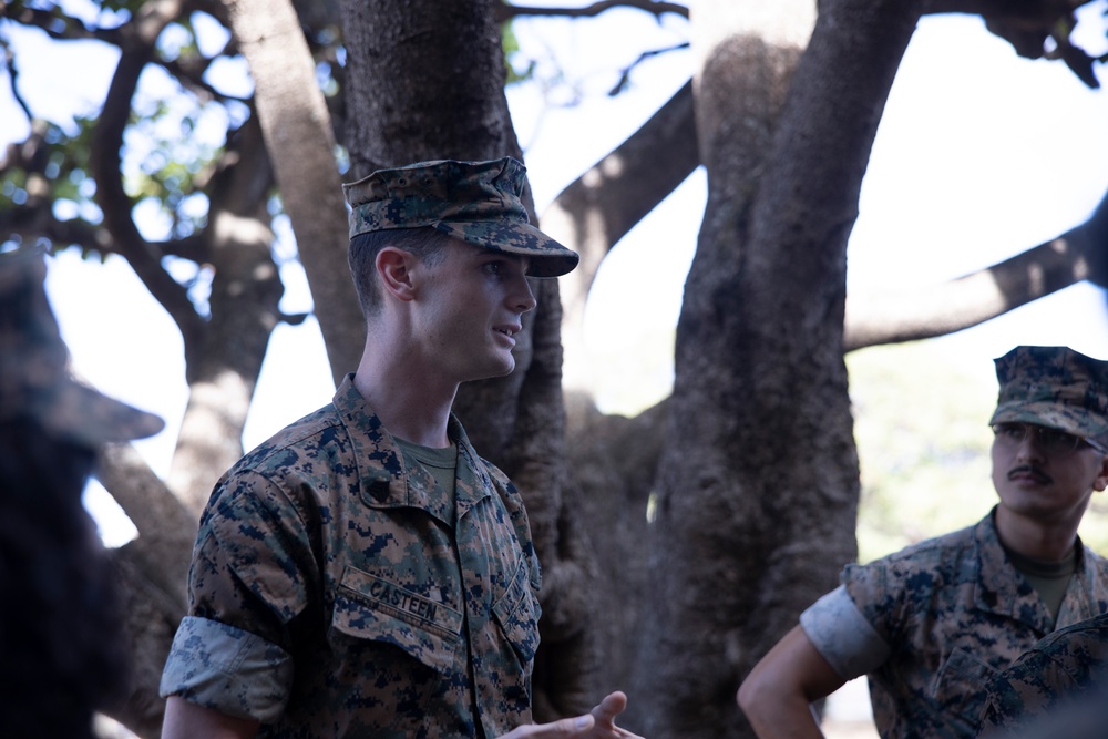 Class is in Session: Kapolei High School JROTC Cadets Visit MCBH