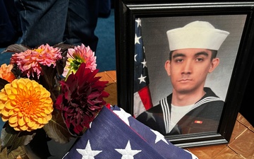 USS Fitzgerald (DDG 62) Sailor Honored at U.S. Navy Memorial