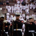 Marines with The Silent Drill Platoon perform at Virginia Military Institute.