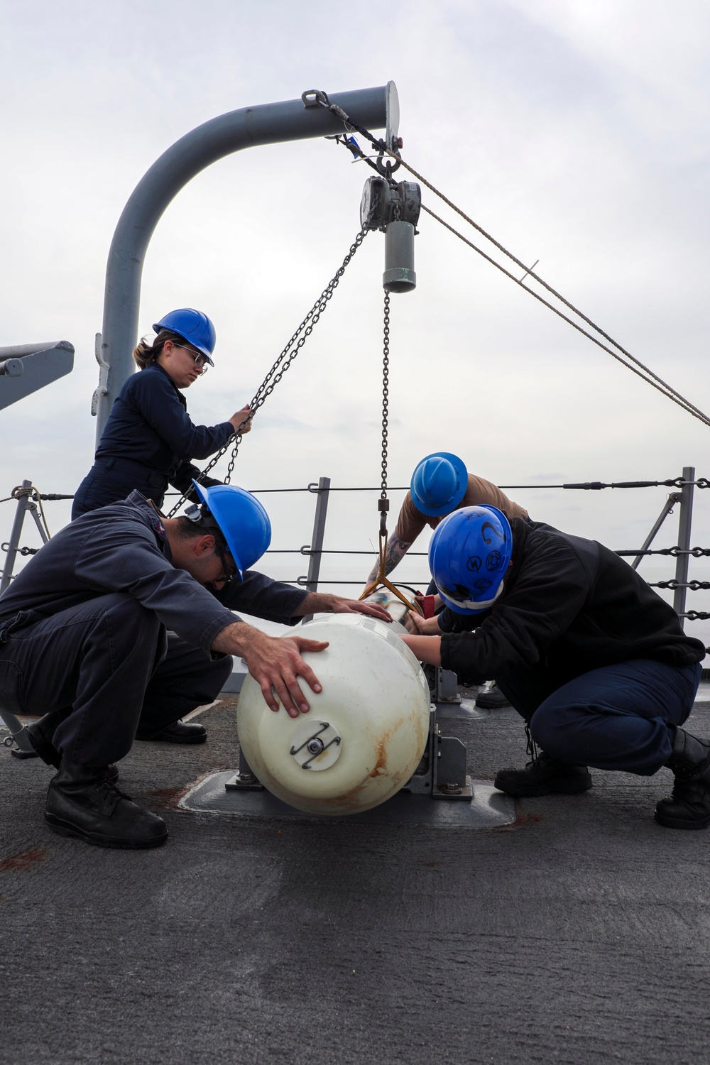 USS Paul Ignatius Conducts Torpedo Maintenance