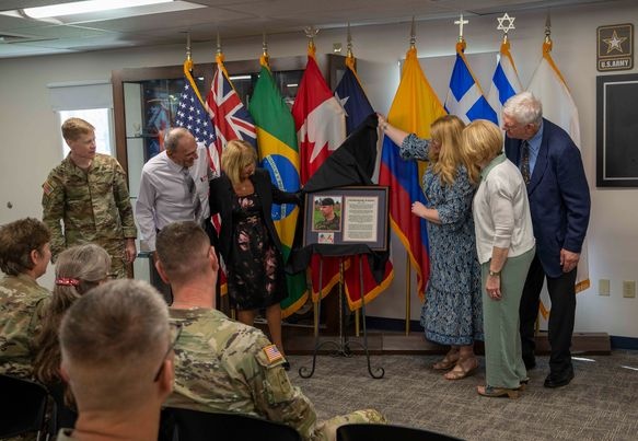 UK SALO reflects on conference room dedicated to friend