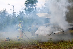 US Air Force, Canadian Armed Forces firefighters conduct joint training