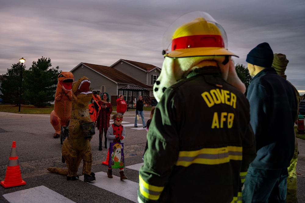 Dover AFB Fang-tastic trick-or-treating