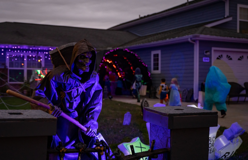 Dover AFB Fang-tastic trick-or-treating