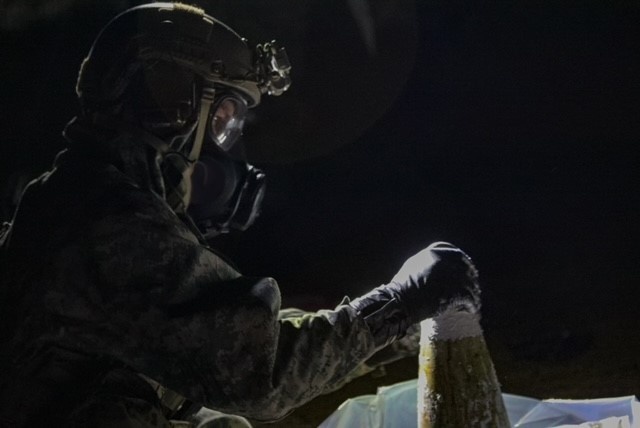 5th SFG (A) Soldiers Hone CBRN Skills at Dugway