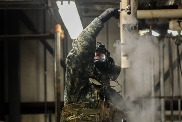 5th SFG (A) Soldiers Hone CBRN Skills at Dugway