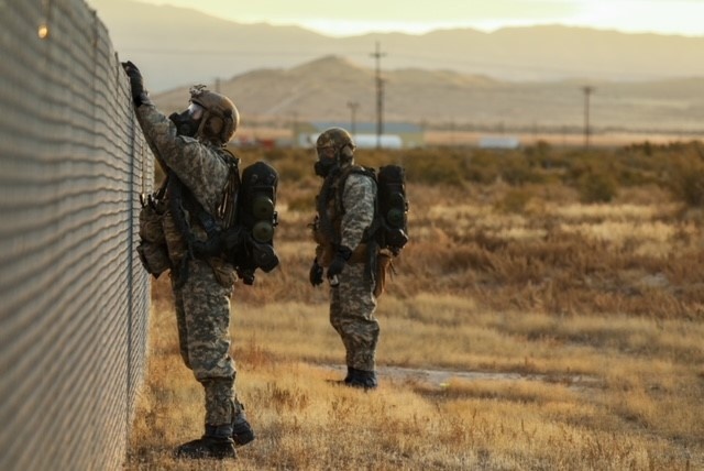 5th SFG (A) Soldiers Hone CBRN Skills at Dugway