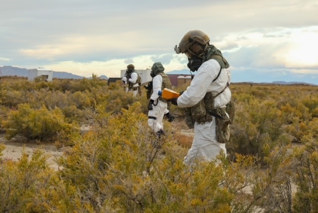 5th SFG (A) Soldiers Hone CBRN Skills at Dugway