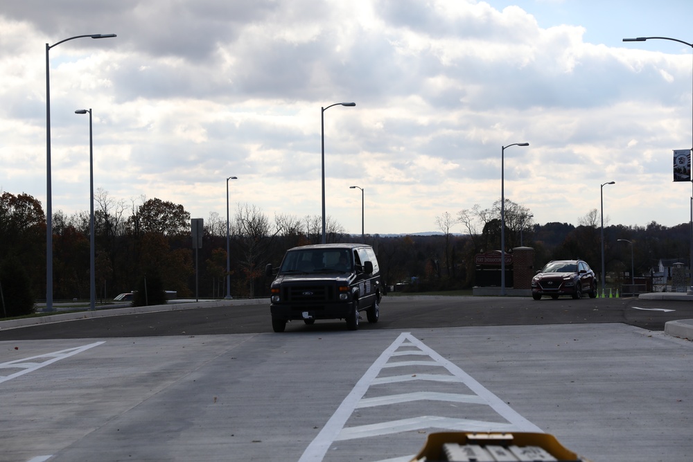 Grand opening of main access control gate at Fort Indiantown Gap