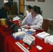 Surgeon Cell/Med Det holds a Blood Drive in Support of the Honduran Red Cross