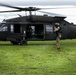 Civilian Employers fly in a Boss Lift after the 2023 New Jersey Governers Military Review